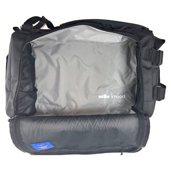 Baboon To The Moon Go Bag Small Size Duffel Travel Backpack Black 40L - Picture 10 of 13